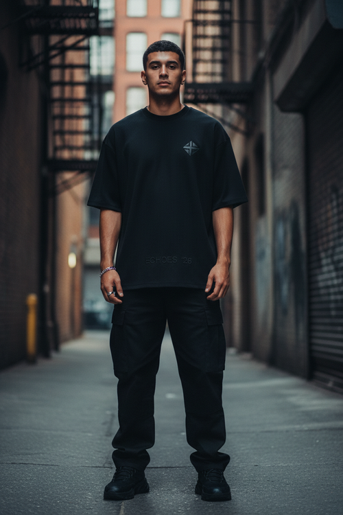 Camisa Aesthetic Negra - Juventud 2026