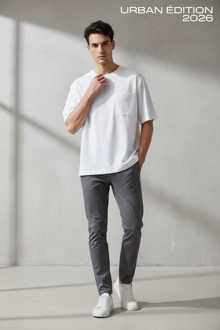 Camisa Manga Corta Blanca - Juventud 2026